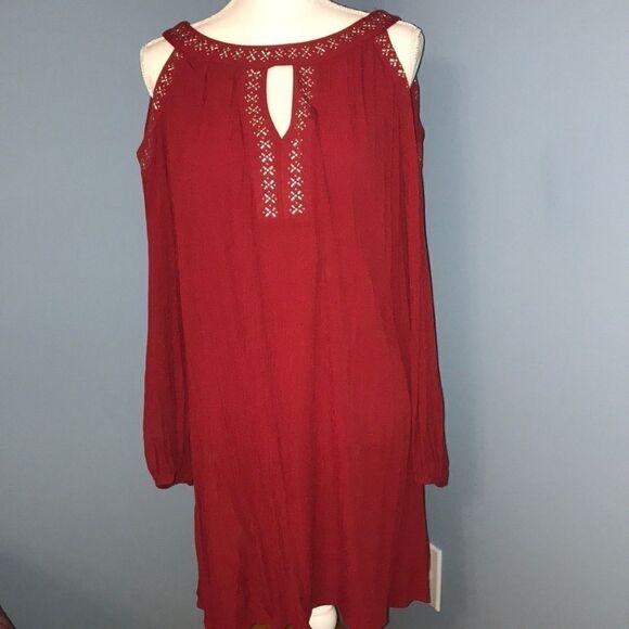 Firebrick Red Dress!!  - Picture 2 of 5